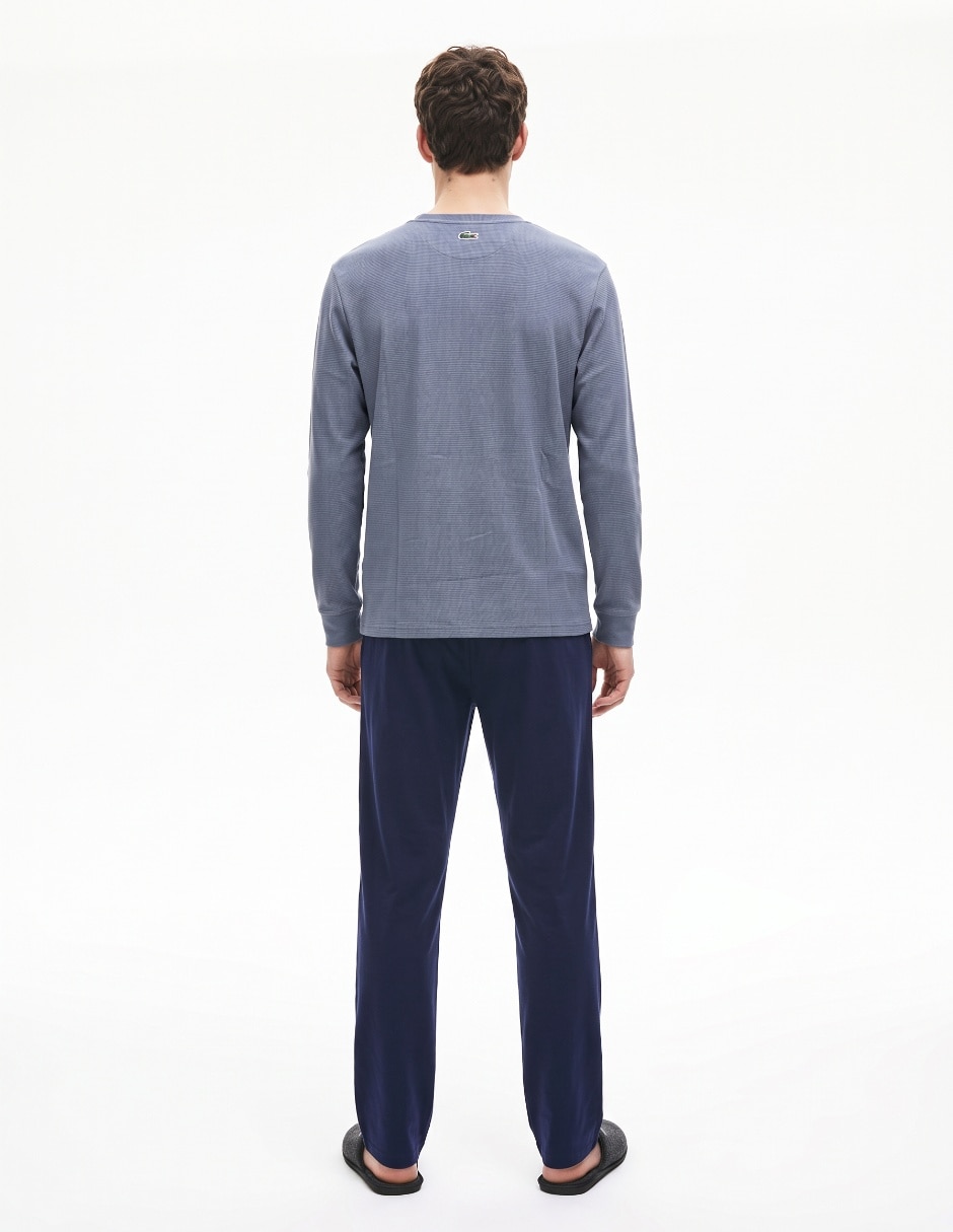 Playera pijama para hombre de algodón 2