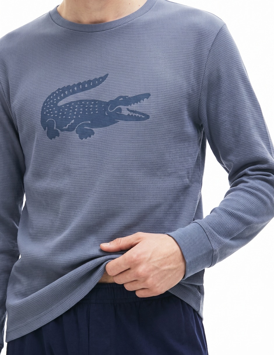 Playera pijama para hombre de algodón 4