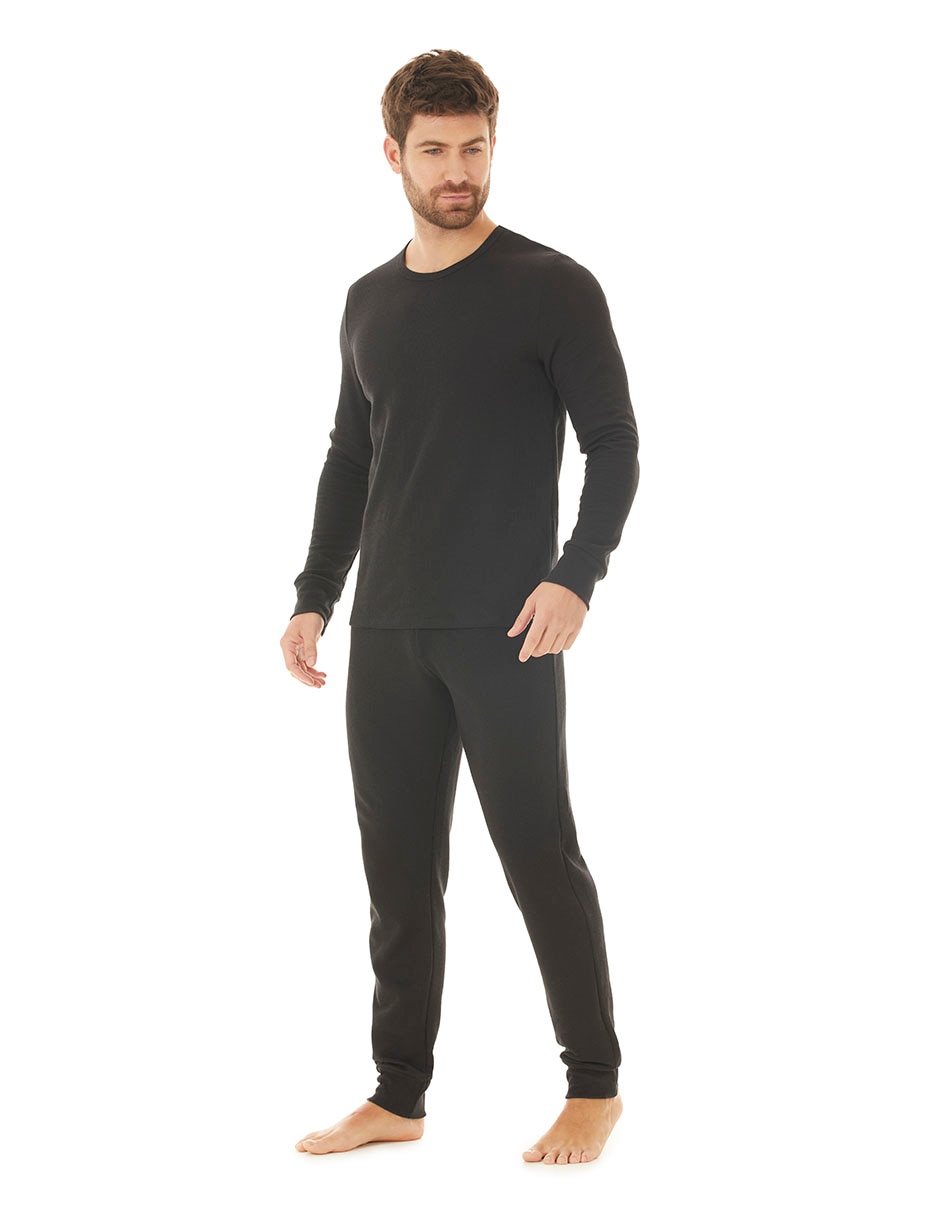 Conjunto pijama thermal program para hombre 4