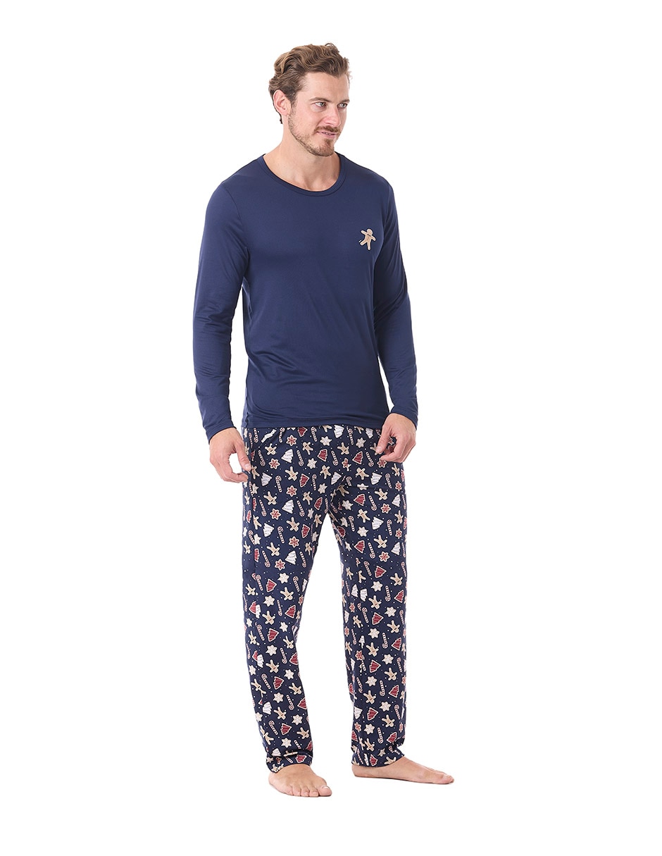 Conjunto pijama Cookie Man para hombre 2