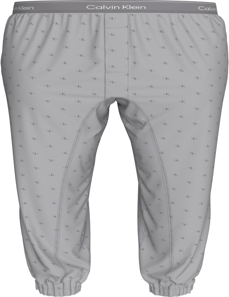 Pantalón pijama estampado logo de algodón para hombre