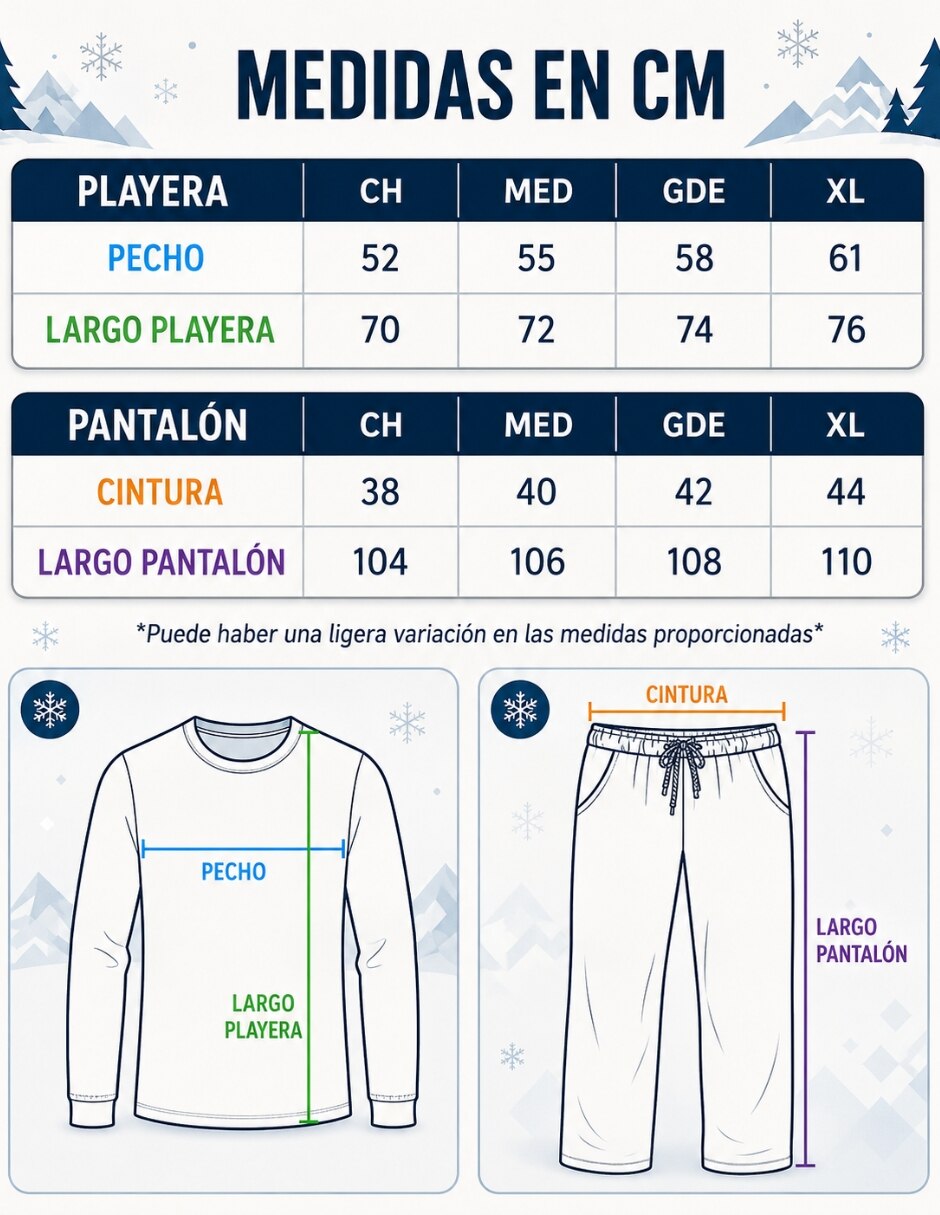 Conjunto pijama para hombre 8
