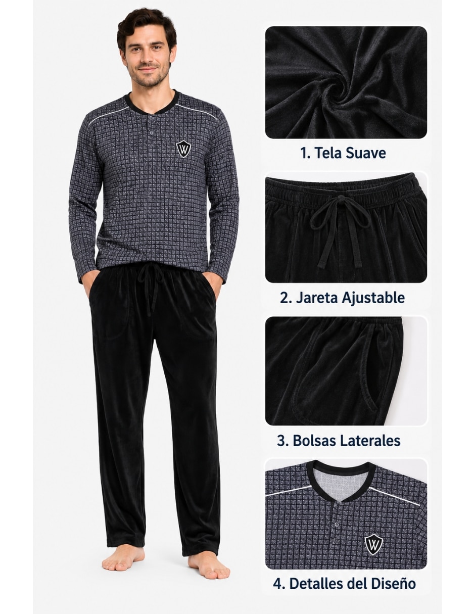 Conjunto pijama para hombre 3