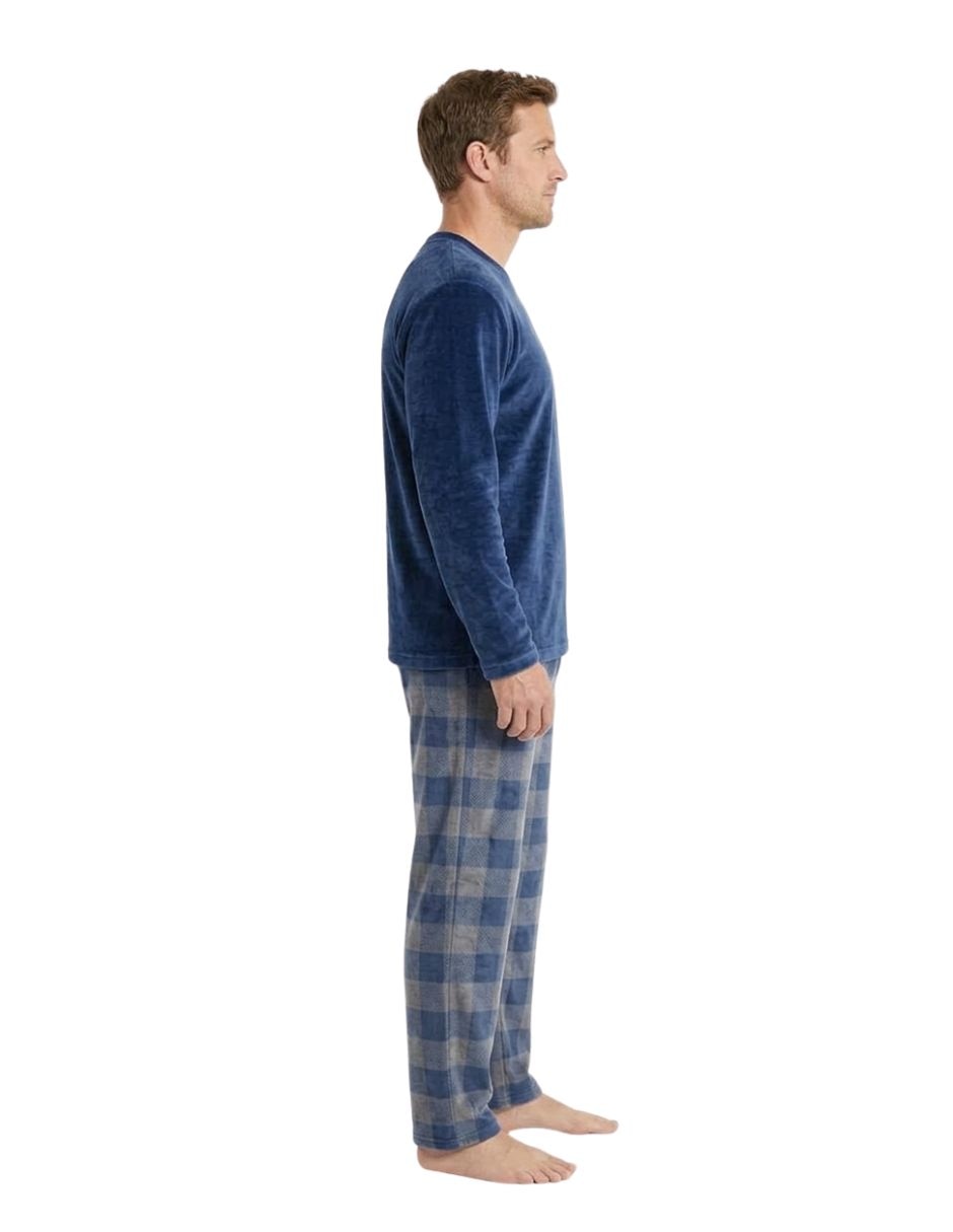 Conjunto pijama CUADROS para hombre 4