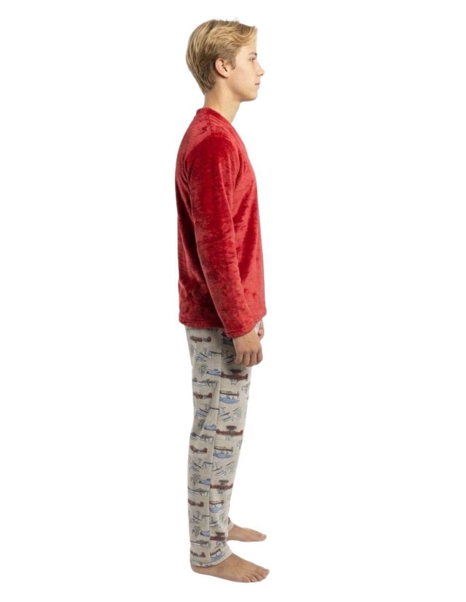 Conjunto pijama Avionetas para hombre 2