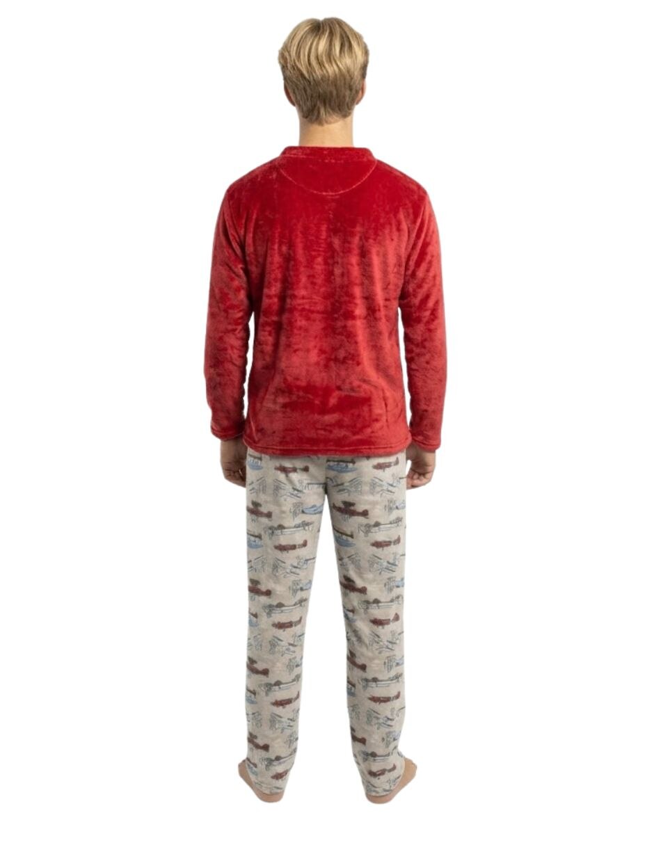 Conjunto pijama Avionetas para hombre 3