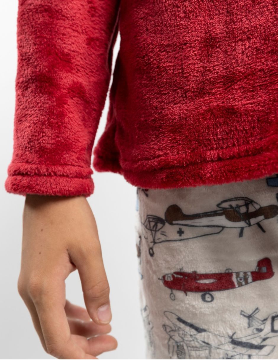 Conjunto pijama Avionetas para hombre 4